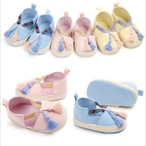 Fashion Baby Shoes Newborn First Walker Antislip Infant Girls Princess Shoes