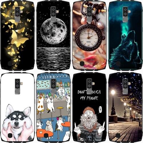 Fashion Soft silicone TPU Back Cover For BLACKVIEW BV6800 PRO Phone Funda Case For Blackview BV6800 Pro Cute Cartoon Case