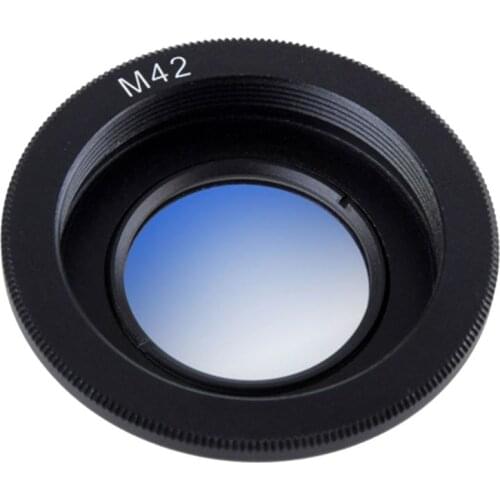 M42 Lens to for Nikon AI Mount Camera Adapter Ring with Infinity Focus Glass Kit 77HA