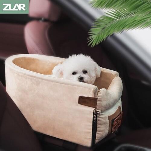 Portable Cat Dog Bed Travel Central Control Car Safety Pet Seat Transport Dog Carrier Protector For Small Dog Chihuahua Teddy