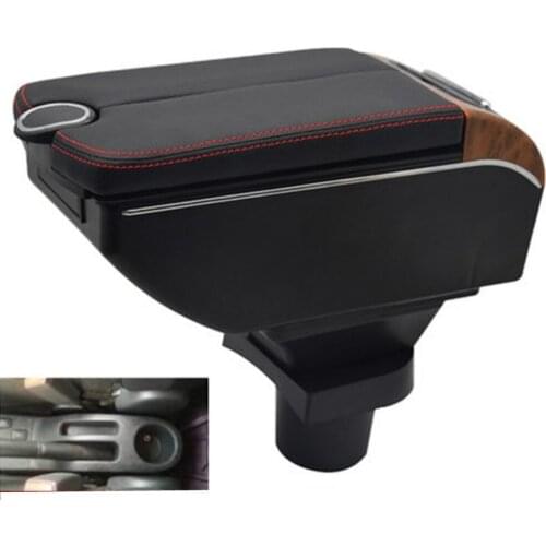 For urban cruiser armrest box Double doors open 7USB Centre Console Storage Box Arm Rest
