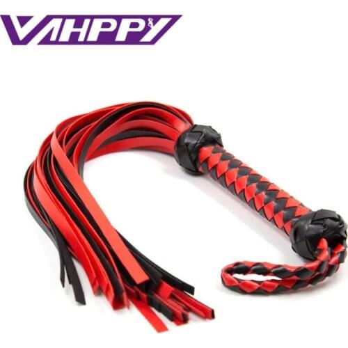 Luxury Leather Spanking Paddle Riding Crop Sex Whip bdsm Slave Flogger Spanker Sex Toy For Couple Flirt Toys Erotic shop