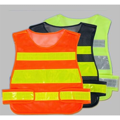 Reflective Vest Highlight Night Worker Traffic Security Cloths Driver Cycling Safety Jacket High Visibility