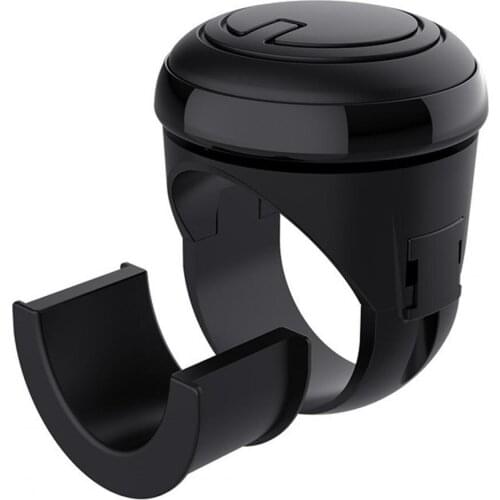 Universal Steering Wheel Knob Power Handle Ball Spinner 360 Degrees Assister for Vehicles Auto Replacement Steel Wheel Part