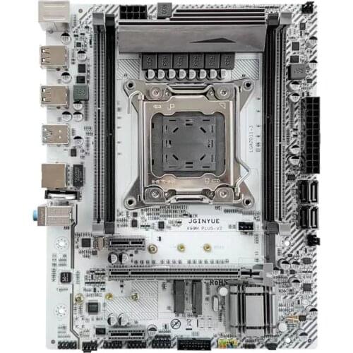 X99 motherboard LGA 2011-3 with dual M.2 Support four channel DDR4 ECC/NON-ECC RAM E5 2678 V3 E5 2620 2650 V3 X99-K9