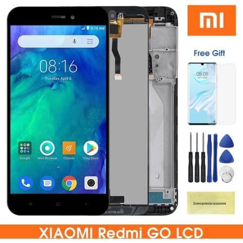 5.0" Lcd For Xiaomi Redmi Go LCD Display Touch Screen Digitizer Assesmbly For RedmiGO Lcd