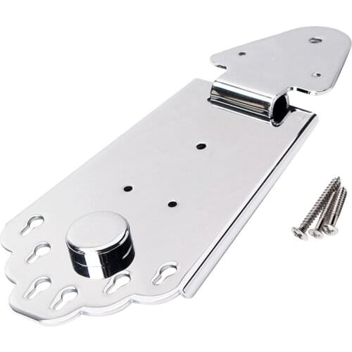 1pc 6 String Mandolin Tailpiece w/ Screws Mandolin Replacement Accessory