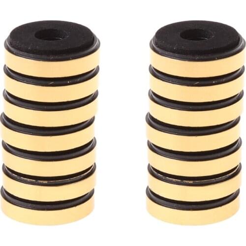 12Pcs Shock Absorption Damping for audio Stereo Speakers Amplifier Feet Pad