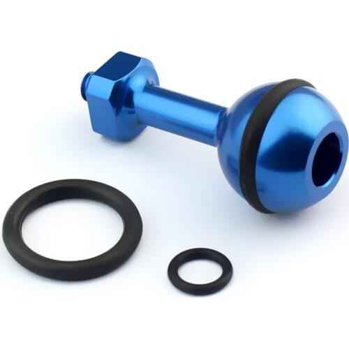 BGNing Aluminum 1/4 Inch Thread Screw Ball Head Mount Adapter for Gopro 8 7 6 5 4 /SJCAM /AKASO EK7000 4K for Osmo Action Camera