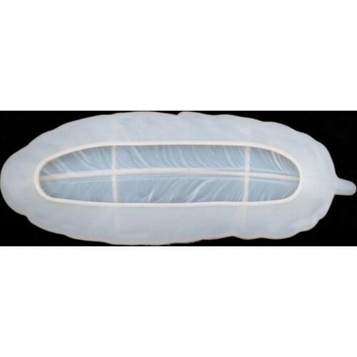 Angel Wing Tray Silicone Jewelry Resin Mold Large Feather Dishes Plate Mold Resin Casting Mold Jewelry Art Craft Tool