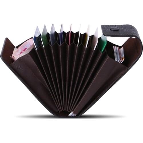 CPDD Fashion Business ID Credit Card Wallet Holder Name Cards Case Pocket Organizer