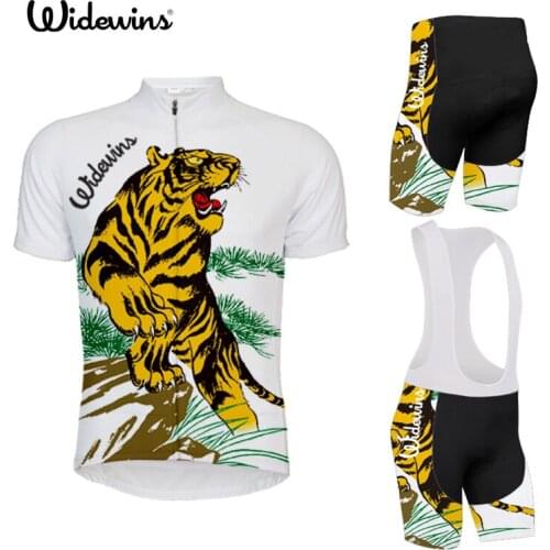 Breathable Tiger Cycling Jersey Summer Racing Bicycle Clothing Maillot Ciclismo Sport wear MTB Bike Clothes Tiger Putin 5597