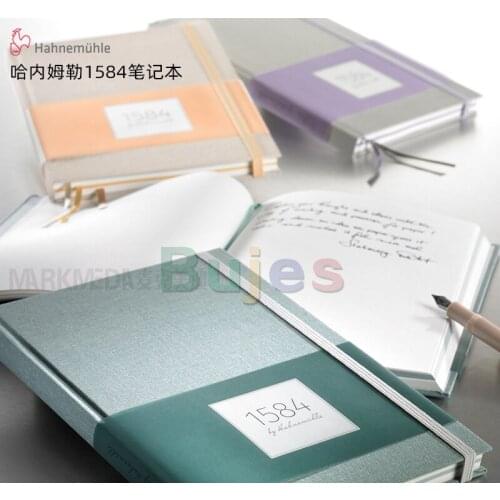 Germany Imported Hahnemuhle 1584 Series Notepad, 100 Page A5 Color Manual Account Book,Needle Pen Book, Notebooks,Journals