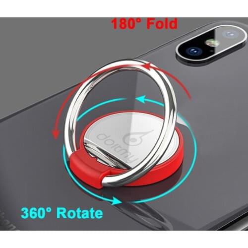 Creative Mobile Phone Holders Bracket Round Multi-Function Car Phone Holder Ring Buckle Mobile Phone Case Bracket Accessories