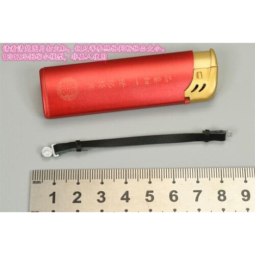 XD80004 1/12 Scale Palm Series Soldier Black Belt Model for 6" Action Doll