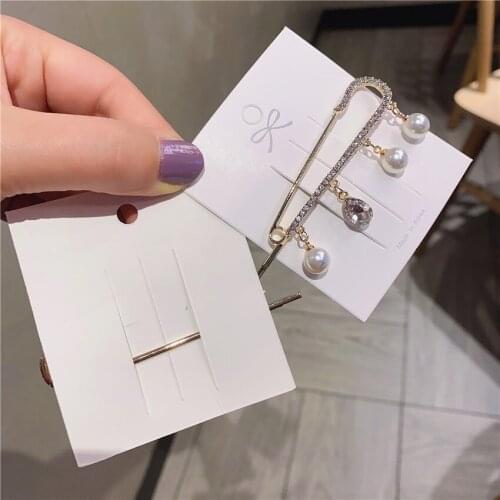 Fashion Girls Sweet Shining diamond Hair Clips Hairpins Women Hair Accessories Beauty Barrettes Hair Headwear small Hair Clip