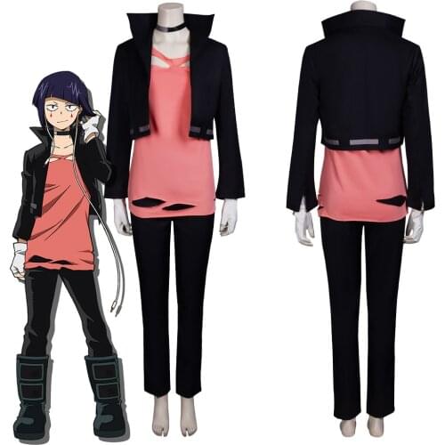 My Hero Academia Boku no Hero Academia Jirou Kyouka Cosplay Costume Outfits Halloween Carnival Suit