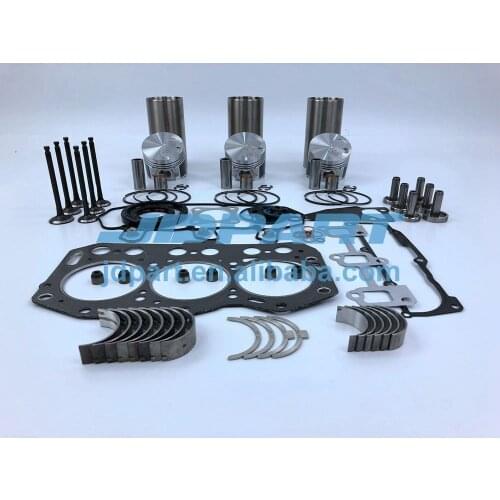 New 3TNV76 Overhaul Kit Piston Rings Bearing Set Full Gasket Kit Engine Valve For Yanmar