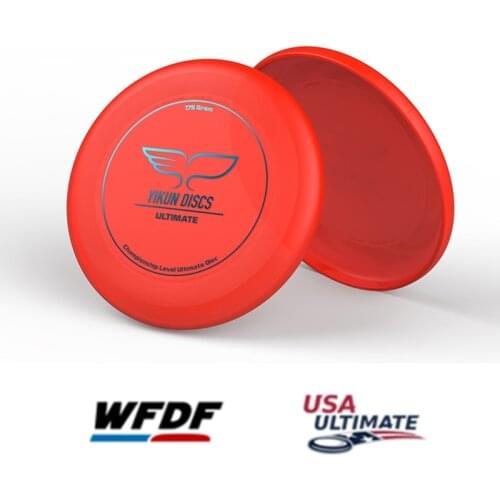 175g Professional Ultimate Flying Disc Certified by WFDF For Ultimate Disc Competition Sports YiKun Disc