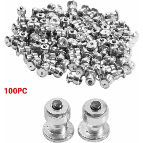 100pcs Winter Wheel Lugs Car Tires Studs Screw Snow Spikes Wheel Tyre Snow Chains Studs For Shoes ATV Car Motorcycle Tire 8x10mm