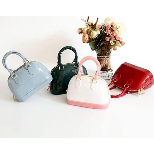 SUNNY BEACH Women Bag Jelly Summer Beach Bag Handbags Purse Clear Messenger Tote Bag Shell Cute Mini Purse Girl