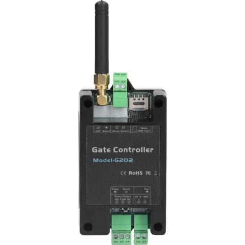 2G Gate Controller 9-36V GSM Door Opener Shake To Open for Garage for Shutters for Access Control for Gateposts for Guardrails