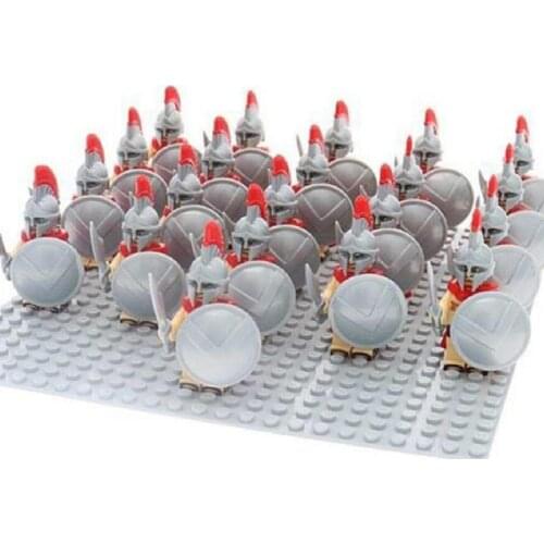 Military Plastic Soldier Cavalry Series Figurines Philip Orc Assembled Building Blocks Children Kids Birthday Gift Toy Legaoed