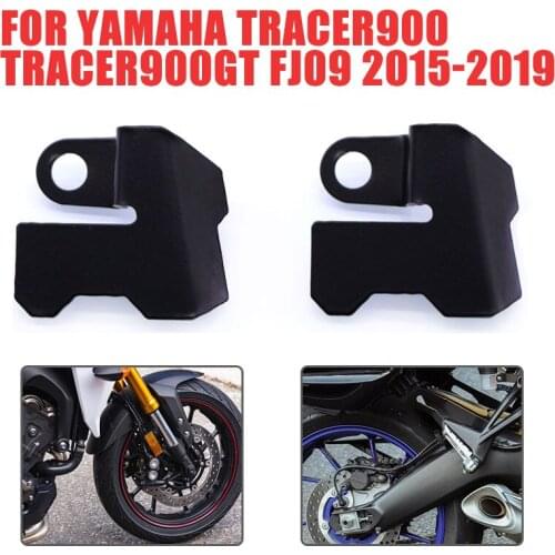 Motorcycle ABS Sensor Cover Front Rear Wheel Guard Protector For YAMAHA TRACER 900 TRACER900 GT 900GT FJ09 FJ 09 2015 - 2019