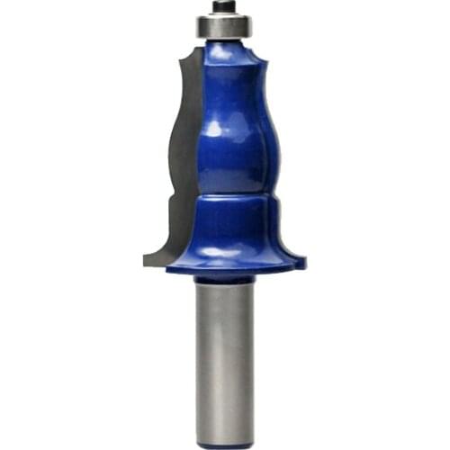 1pc 1/2 shank Lace milling cutters CNC Engraving High-speed steel woodworking tools Special Profiled knife