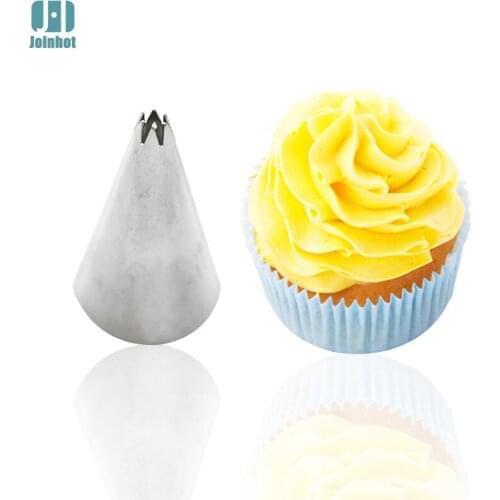 1pc Stainless Steel Icing Piping Nozzles Tips Tool Set Cream Cake Puff Decorating Sugarcraft Pastry