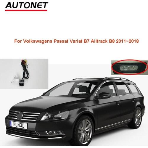 Autonet car cameraFor Volkswagens Passat Variat B7 Alltrack B8 2011~2018 backup rear view camera /license plate led car camera