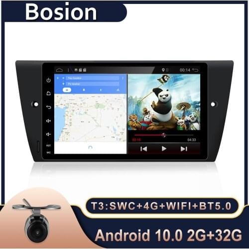Bosion 9'' Android 10 In Dash Car Stereo Radio Multimedia Player for BMW E90 E91 E92 E93 with wifi BT GPS Navigation Head Unit