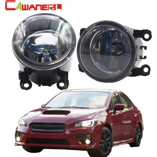 Cawanerl 2 Pieces 100W H11 Car Light Halogen Lamp Fog Light Daytime Running Lamp DRL 12V Super Bright For Subaru WRX 2015-2016