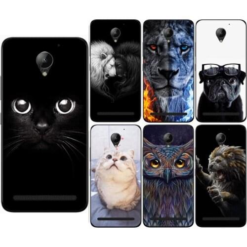 Animal Colorful Case for Lenovo Vibe C2 Silicone Soft Covers for Lenovo Vibe C2 Power K10A40 Case Protector Baicvery Back Covers
