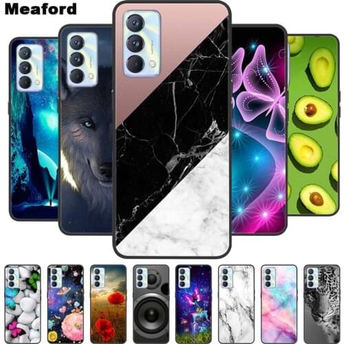 For Realme GT Master Case Marble Soft Silicone Back Case for Realme GT Master Edition Phone Cover 5G 6.43 inch Coque Funda Bag