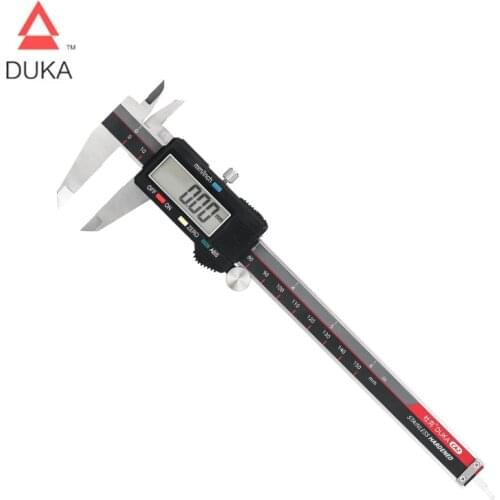 Duke 0~150mm LCD Digital High Precision Industrial Grade Vernier Card IP54 Dustproof and Waterproof