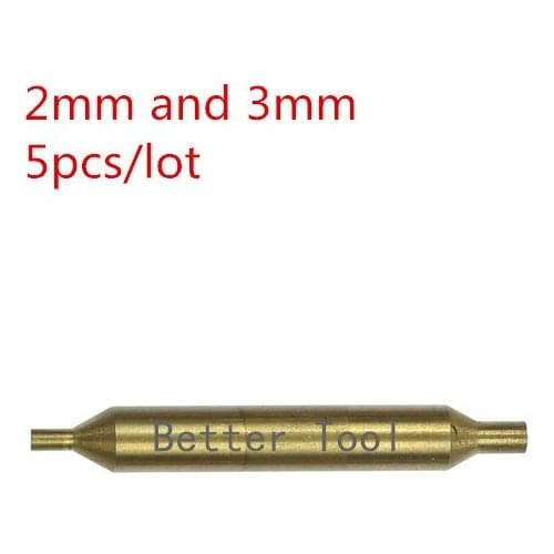 Double head 2 mm and 3 mm titanizing HSS tracer point .high speed steel tracer point for vertical key machine