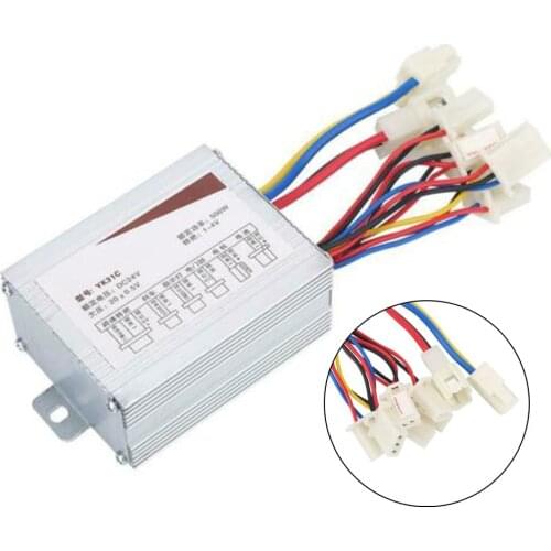 Electric Bicycle Brushed Motor Speed Controller 24V500W For Electric Bike E-Bike Scooter Accessories