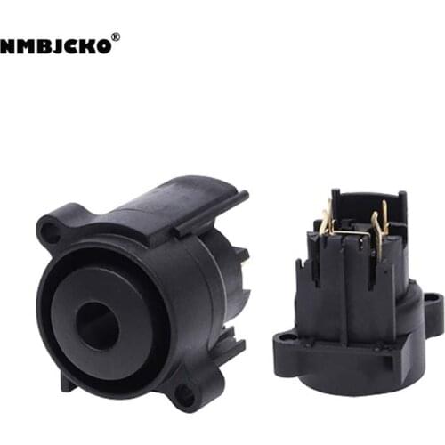 NMBJCKO B150 model 100pcs/lot Combo sheet 6.35 jack stereo female xlr chassis D standard