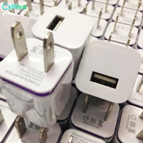 500pcs/lot* Real 2.4A 12W US AU UK EU plug AC Wall Charger usb Power Adapter For New iPad air 5 6 for iPhone with retail box