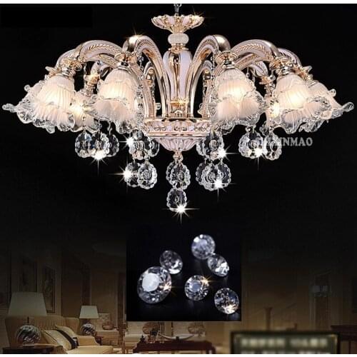 SHIXINMAO Luxury Crystal Chandelier Living Room Lamp lustres de cristal indoor Lights Crystal Pendants For Chandeliers