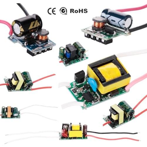 10Pcs 3W - 7W Dimmable LED Driver Input 110V 220V Power Supply Constant Current 300mA Lighting Transformers for DIY LED Lamps