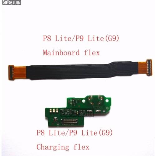 10pcs new for For Huawei P8 Lite/ P9 Lite(G9) Charging Board Charge Flex Cable & Motherboard Connections Line Flex Cable
