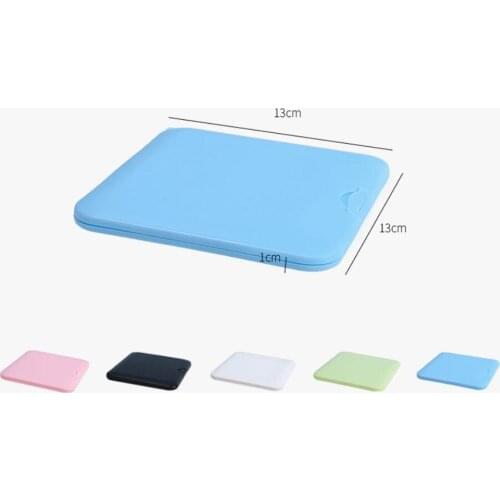 20pcs/lot Mask storage box mask packaging box moisture-proof and dustproof portable plastic rectangular storage box