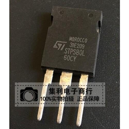 5pcs/lot STPS80L60CY STPS80L60CY TO-247