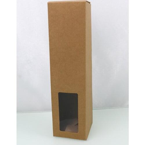600pcs/lot Kraft paper box/Olive oil/skincare cream/Potion/Essential oil/bottle box/Custom bottle Packaging boxes, print logo