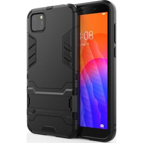 For Honor 9S Case Cover Armor Stand Holder Hybrid Hard Shell Shockproof Bumper Case for Huawei Honor 9S 9 S