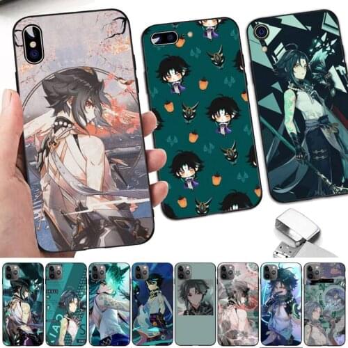 TOPLBPCS Xiao Genshin Impact game Phone Case for iPhone 11 12 pro XS MAX 8 7 6 6S Plus X 5S SE 2020 XR case