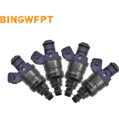 4pcs Fuel Injector Nozzle For Volkswagen VW Passat OEM 078133551L
