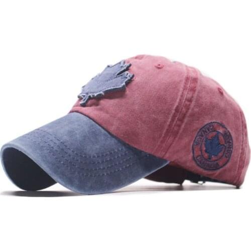 Cotton Gorras Brand Canada Flag Men Baseball Cap Of Canada Hat Mens Snapback Bone Adjustable Wonmen Baseball Hat Snapback Hat